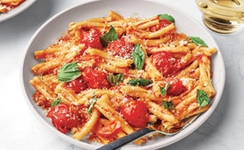 Burst Cherry Tomato Pasta